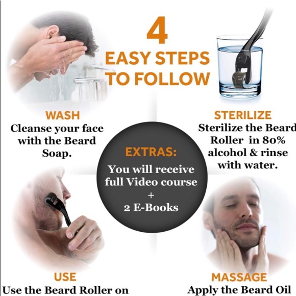 Beard growth maintenance kit-full defined beards - Picture 3 of 11